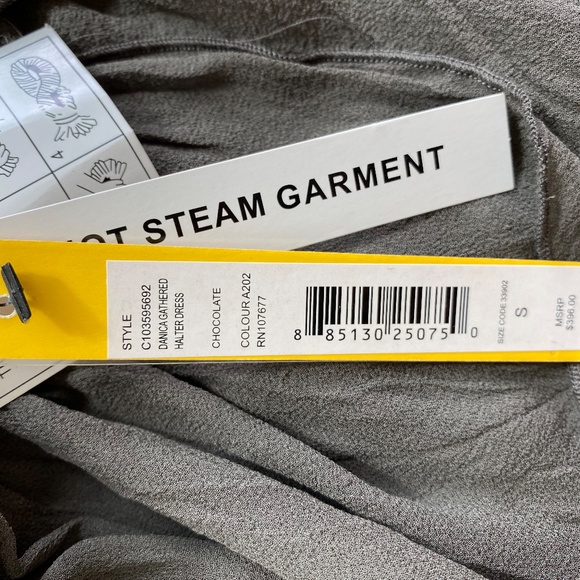 Alice + Olivia brown flowing dress. - Picture 2 of 6